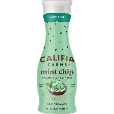Califia Farms Mint Chip Oat Milk Coffee Creamer - 25.4 Fl. Oz. - Image 1