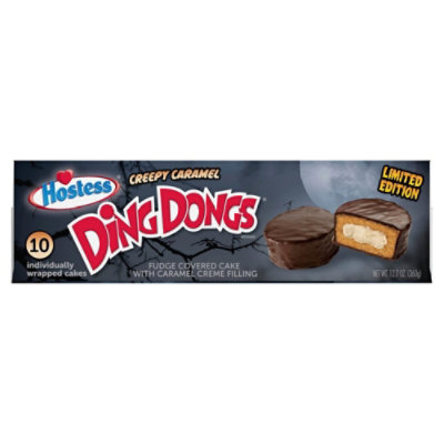 Hostess Ding Dongs Creepy Caramel  10 Count - 12.7 Oz - Image 2