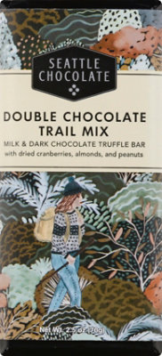 Seattle Chocolates Hikers Trail Mix Choc Bar - 2.5 OZ - Image 2