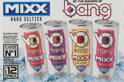 Bang Mixx Hard Seltzer Variety Pack In Cans - 12-12 FZ - Image 6