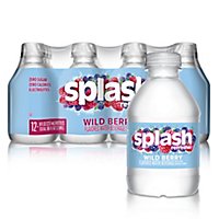 Splash Blast Wild Berry Water - 12-8 FZ - Image 2