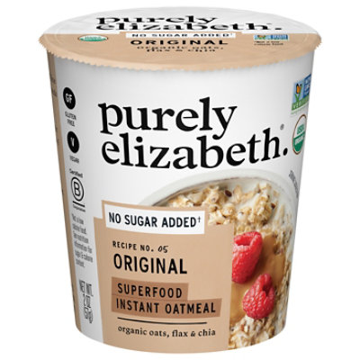Purely Elizabeth Oatmeal Original Superfood Cup - 2 OZ - Image 2