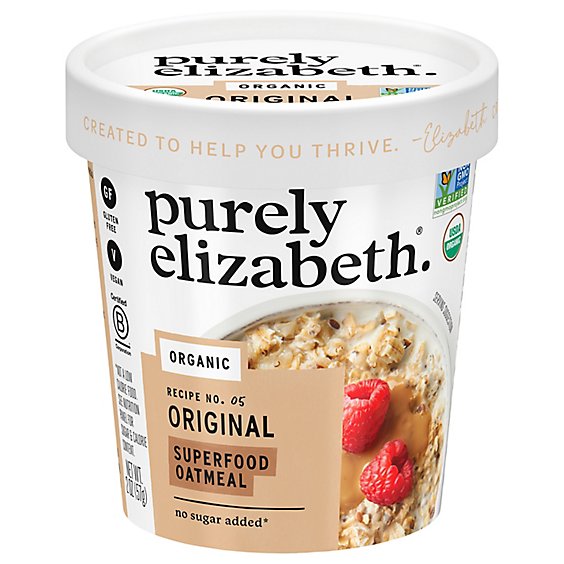 Purely Elizabeth Oatmeal Original Superfood Cup - 2 OZ