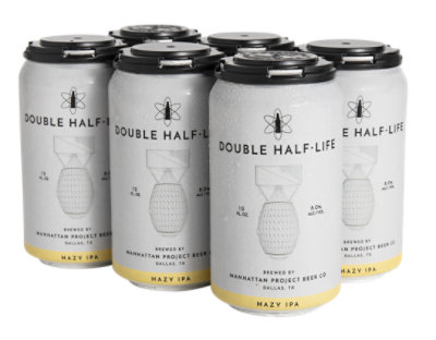 Manhattan Project Double Half Life 6pk In Cans - 6-12 FZ - Image 1