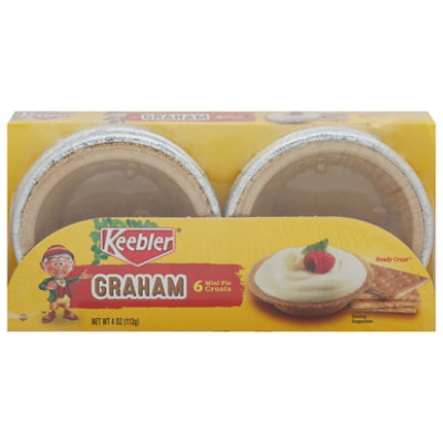 Keebler Graham Cracker Mini Pie Crust 4 Ounce Tin - 4 OZ - Image 3