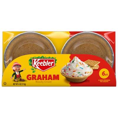 Keebler Graham Cracker Mini Pie Crust 4 Ounce Tin - 4 OZ - Image 2