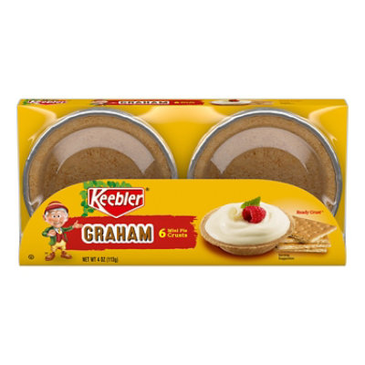 Keebler Ready Crust Mini Graham Cracker Pie Crusts, Premade Pie Crusts - 4 Oz - Image 2