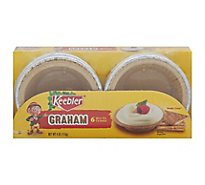Keebler Graham Cracker Mini Pie Crust 4 Ounce Tin - 4 OZ