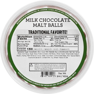 Chocolate Maltballs - 9 OZ - Image 2