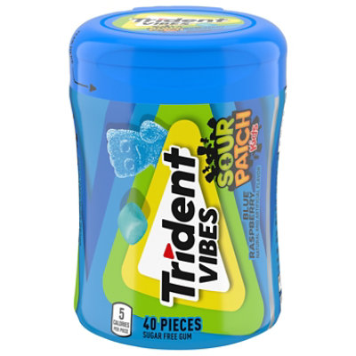 Trident Vibes Gum Blue Raspberry Spk Blue Raspberry 40pc - 40 CT - Image 3