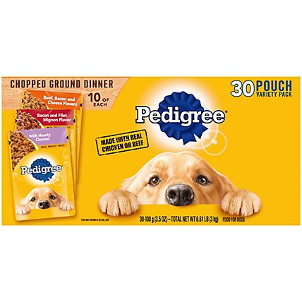 Pedigree Dog Food Mxd Lf Mvp - 30-3.5 OZ - Image 1