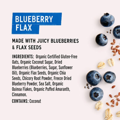 Purely Elizabeth Blueberry Flax Superfood Oatmeal with Prebiotic Fiber Multipack - 1.52 Oz - Image 3