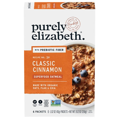 Purely Elizabeth Oatmeal Cinnamon Classic - 9.12 OZ - Image 3