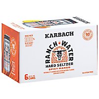 Karbach Ranch Water Spicy Mango In Cans - 6-12 FZ - Image 1