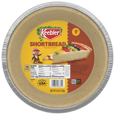 Keebler Ready Crust Shortbread Pie Crust Premade Pie Crust  9-Inch - 6 Oz - Image 2