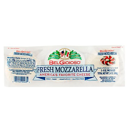 Belgioioso Mozzarella Cheese Fresh Ball - 24 OZ - Image 1