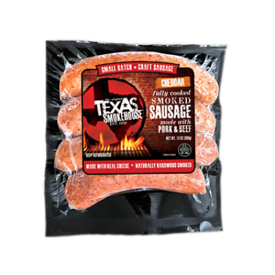 Texas Smokehouse Longhorn Cheddar Links - 13 OZ - Image 1