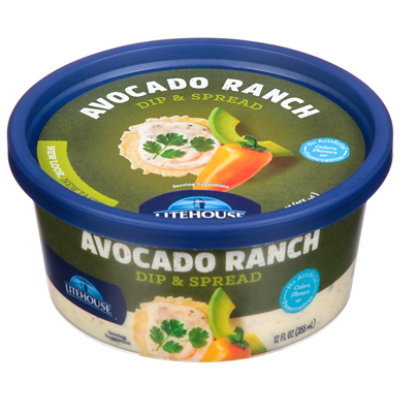 Litehouse Avocado Ranch Dip - 12 FZ