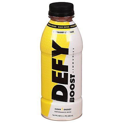 Defy Boost Performance Drink Elderberry Lemonade 16.9oz - 16.9 FZ - Image 3