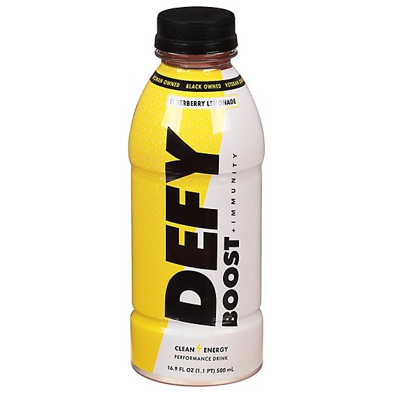 Defy Boost Performance Drink Elderberry Lemonade 16.9oz - 16.9 FZ