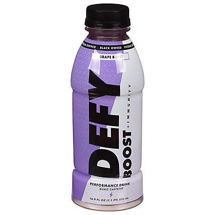 Defy Boost Performance Drink Grape Burst - 16.9 FZ - Image 3