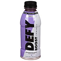 Defy Boost Performance Drink Grape Burst - 16.9 FZ - Image 2