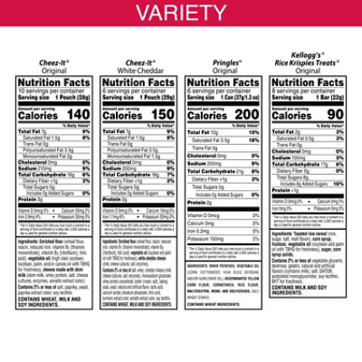 Kelloggs Snacks Variety Pack Lunch Snacks 30 Count - 30.1 Oz - Image 2