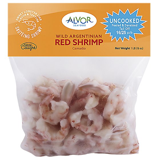 Alvor Shrimp Red Argentinian 16/25 To - EA