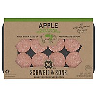 Schweid & Sons Pork Apple Sausage - 12 OZ - Image 2
