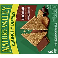 Nature Valley Crunchy Dipped Chocolate Granola Squares 6 Count - 4.68 Oz - Image 6