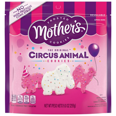 Mother's Original Circus Animal Cookies 1 Resealable Bag - 9 Oz - Image 1