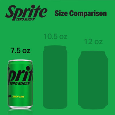 Sprite Zero Sugar Fridge Pack Cans - 10-7.5 FZ - Image 2