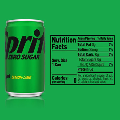 Sprite Zero Sugar Fridge Pack Cans - 10-7.5 FZ - Image 4