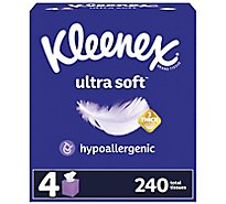 Kleenex Ultra Upright Facial Tissue - 4-60 Count