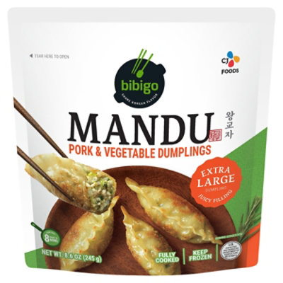 Bibigo Mandu Prk And Veg Dumplings - 8.6 OZ