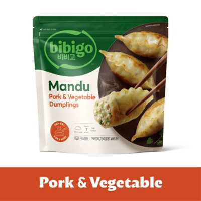 Bibigo Mandu Prk And Veg Dumplings - 8.6 OZ