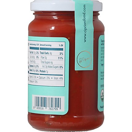 Cipriani Organic Sansovina Sauce - 11.99 OZ - Image 6