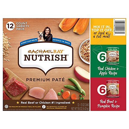 Rachael Ray Nutrish Chicken And Beef Dog Food Variety Pack - 12-13 Oz - Image 3