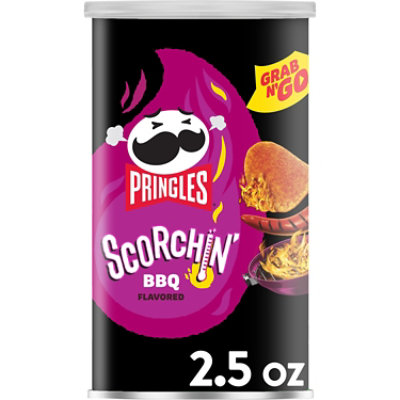 Pringles Crisps Scorchin Bbq - 2.5 OZ - Randalls