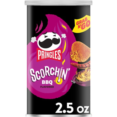 Pringles Crisps Scorchin Bbq - 2.5 OZ