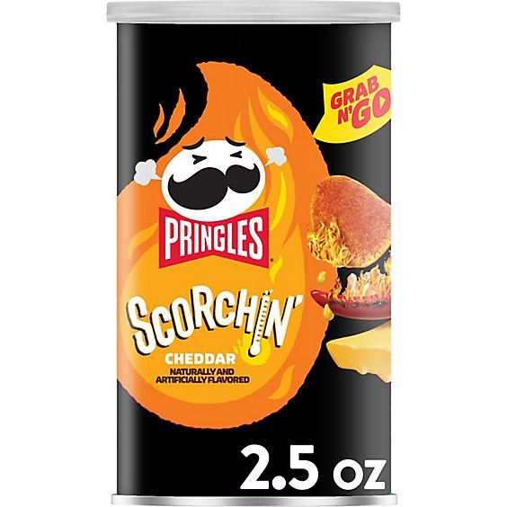Pringles Crisps Scorchin Cheese 2.5oz - 2.5 OZ