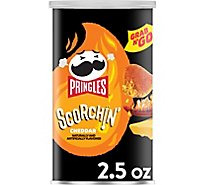 Pringles Crisps Scorchin Cheese 2.5oz - 2.5 OZ