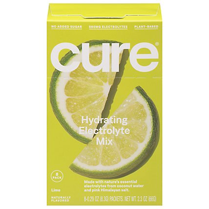 Cure Hydration Powder Lime - 2.3 OZ - Image 3