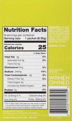 Cure Hydration Powder Lime - 2.3 OZ - Image 6