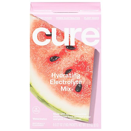 Cure Hydration Powder Watermelon - 2.3 OZ - Image 1