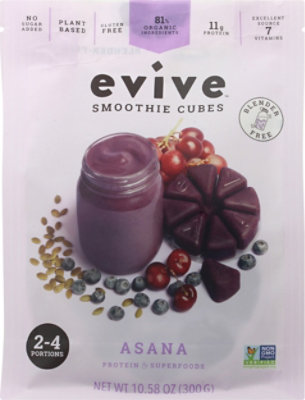 Evive Smoothie Cubes Asana Og2 - 10.58 OZ - Image 2