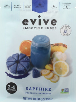 Evive Smoothie Cubes Sapphire Og2 - 10.58 OZ - Image 2