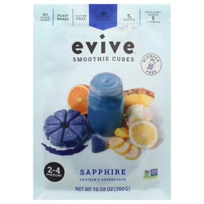 Evive Smoothie Cubes Sapphire Og2 - 10.58 OZ - Image 1