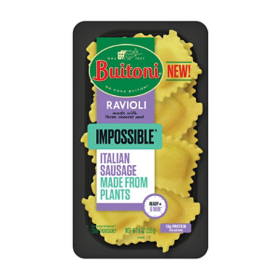 Buitoni Plant Sausage Ravioli - 9 OZ