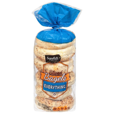 Signature SELECT Bagels Everything Sliced - 20 OZ - Image 1